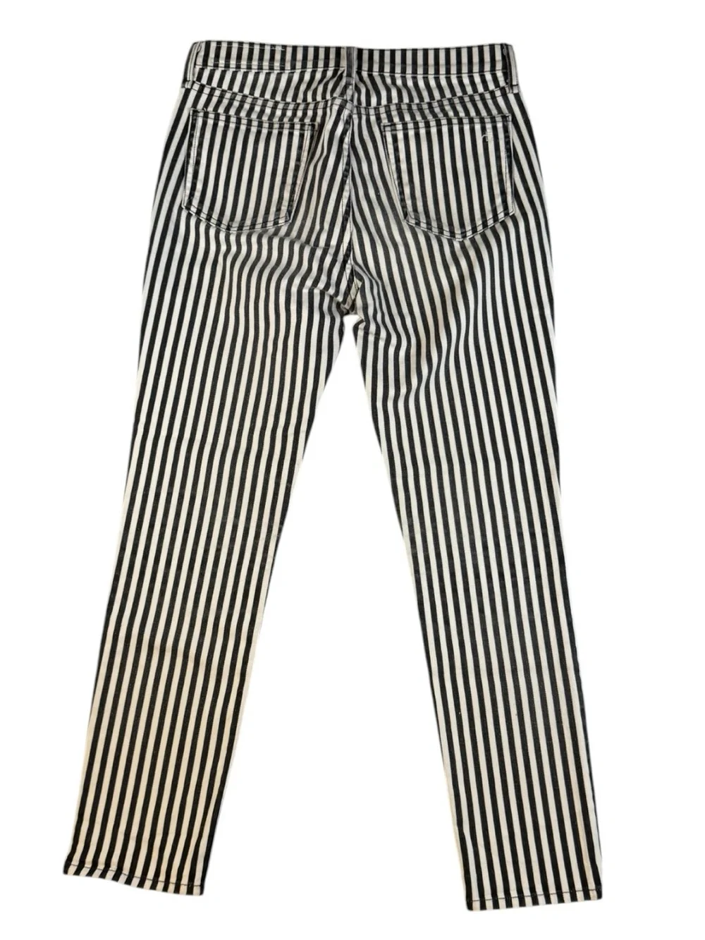 Rag & Bone High Rise Skinny Stripe Jeans Size 27